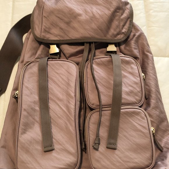 J.Crew Polyester Satin Drawstring Backpack - Picture 1 of 6